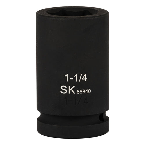 SK88840 - 1" Drive, 6 Point, Deep SAE Impact Socket, 1-1/4"