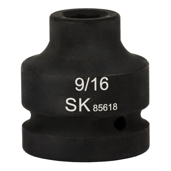 SK85618 - 1" Drive, 6 Point, Shallow SAE Impact Socket, 9/16"