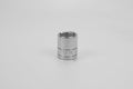 11/16" 3/8" Drive 6 Point Fractional Standard Chrome Socket