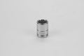 12 mm 1/4" Drive 12 Point Metric Standard Chrome Socket