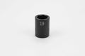 19 mm 1/2" Drive 6 Point Standard Metric Impact Socket