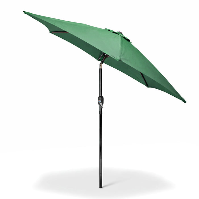 2.3M Tilting Garden Parasol - Green