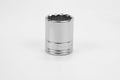 25 mm 1/2" Drive 12 Point Metric Standard Chrome Socket
