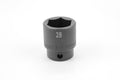 28 mm 1/2" Drive 6 Point Standard Metric Impact Socket