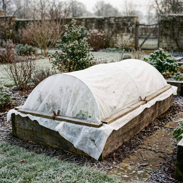 30gsm Garden Plant Frost Protection Fleece - 4m x 20m Total (4 Rolls)