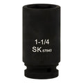SK87840 - 3/4" Drive, 6 Point, Deep SAE Impact Socket, 1-1/4"