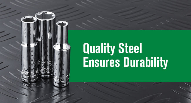 SK01346 - 3/8" Drive, 12 Piece, 6 Point, SAE, Deep Chrome Socket Set View 3
