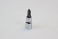 #4 3/8" Drive Phillips Screwdriver Chrome Bit Socket
