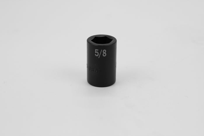 5/8" 1/2" Drive 6 Point Standard Fractional Impact Socket