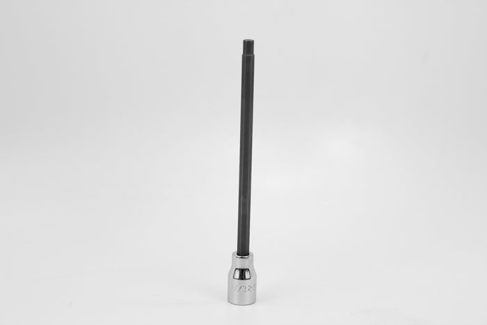 7/32" 3/8" Drive Long Hex Chrome Bit Socket