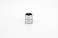 9/16" 1/4" Drive 6 Point Fractional Standard Chrome Socket