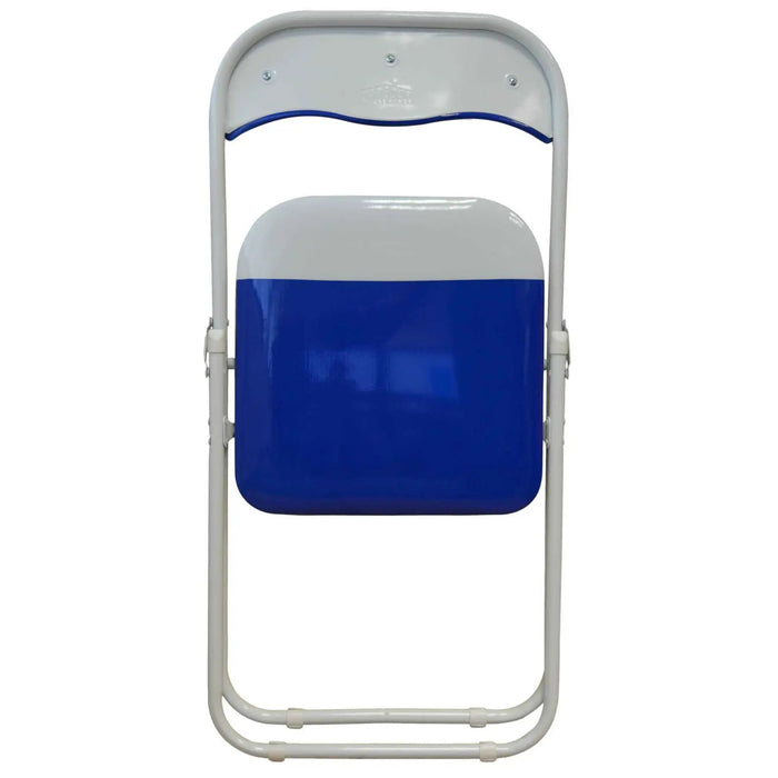 Blue Wave Padded Folding Chair