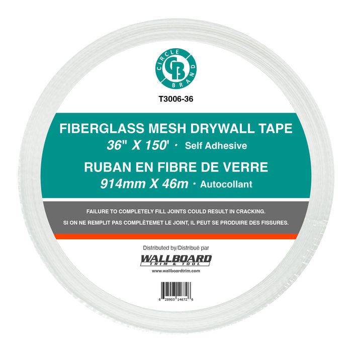 Circle Brand 36" Fiberglass Mesh Tape