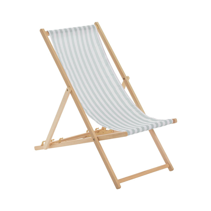 Folding Wooden Deck Chair