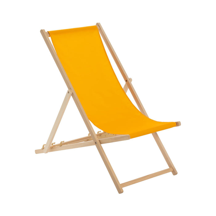 Folding Wooden Deck Chair