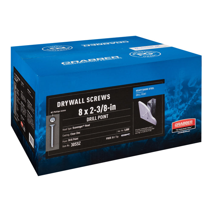 8 x 2-3/8" / Bulk Box (3000 Pcs.)