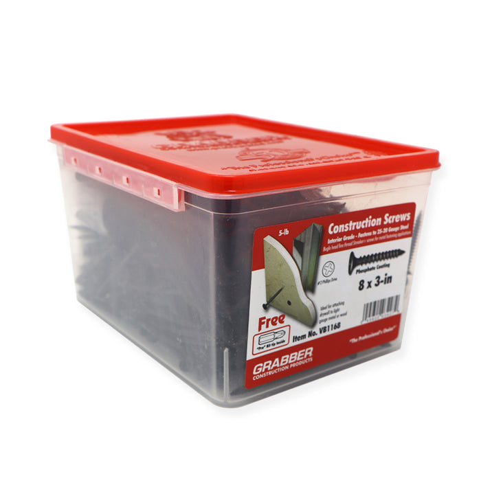 8 x 3" / 5 lb Pack (Approx. 400 Pcs.)