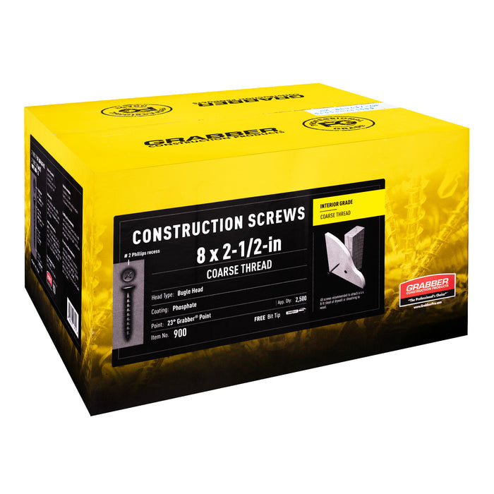 8 x 2-1/2" / Bulk Box (3500 Pcs.)