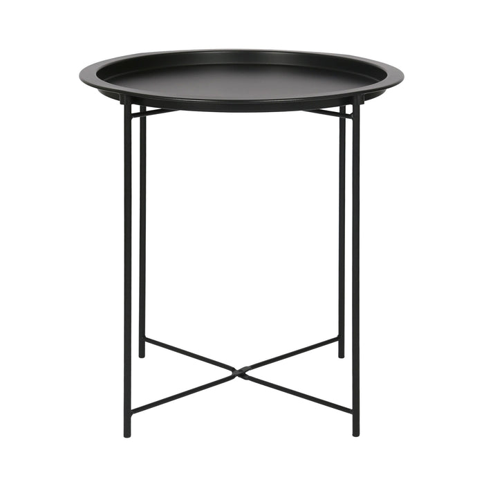 Round Steel Tray Table