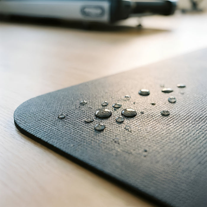 Rubber Treadmill Mat - 120 x 60cm - Black