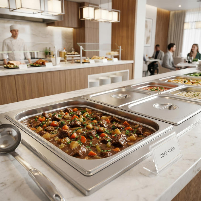 Stainless Steel Gastronorm Container Lid - 1/2