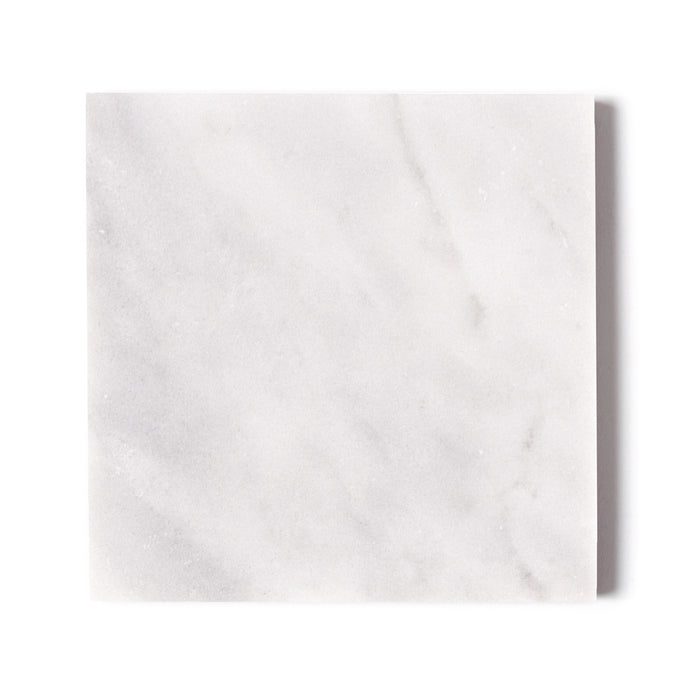 White Square Marble Coasters - Pack of 6